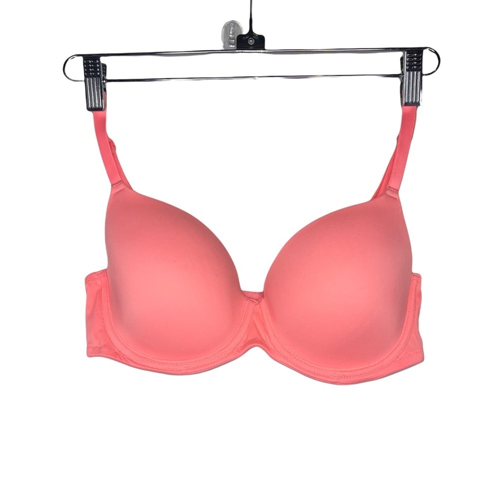 PINK VICTORIA’S SECRET Coral Wear Everywhere Lightly Lined Bra 36C